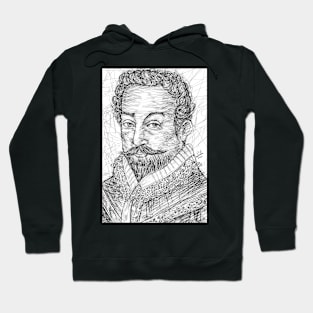 FRANCIS DRAKE ink portrait Hoodie